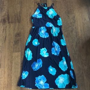 Loft Size medium halter midi dress